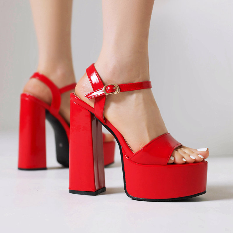 Platform Sneakers Chunky - ORCHALISA Ontwerp Vrouwen Sandalen Peep Toe
