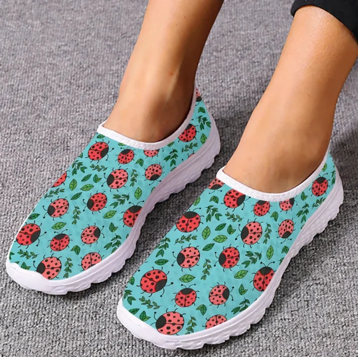 Women'S Shoes For Tennis - Zevensterren Ladybug Mesh hoge kwaliteit sneakers