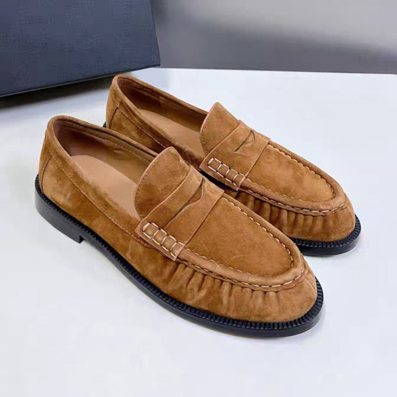 Women Shoes Heels - Nieuwe dames loafers ronde neus topkwaliteit