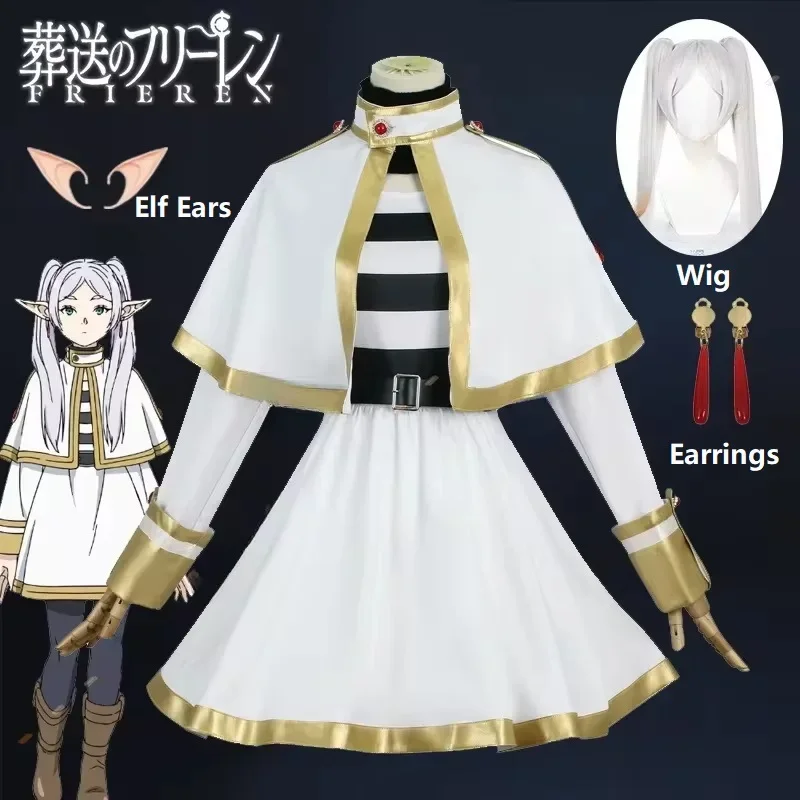 Women Shoes Japan - Sousou No Frieren Cosplay Kostuum Pruik