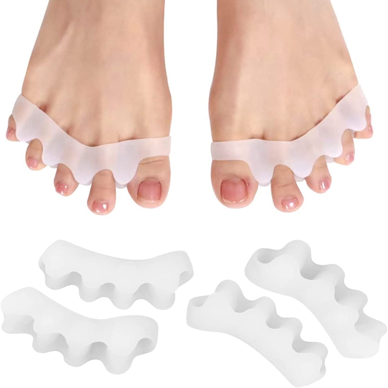 Women'S Shoes With Bunions - 1 paar siliconen teenafscheiders voor hamerteen