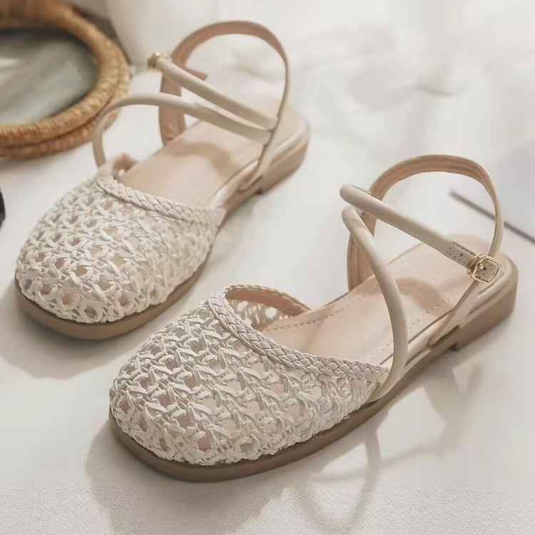 Women Shoes Sandals - Gesloten sandalen in Franse stijl voor