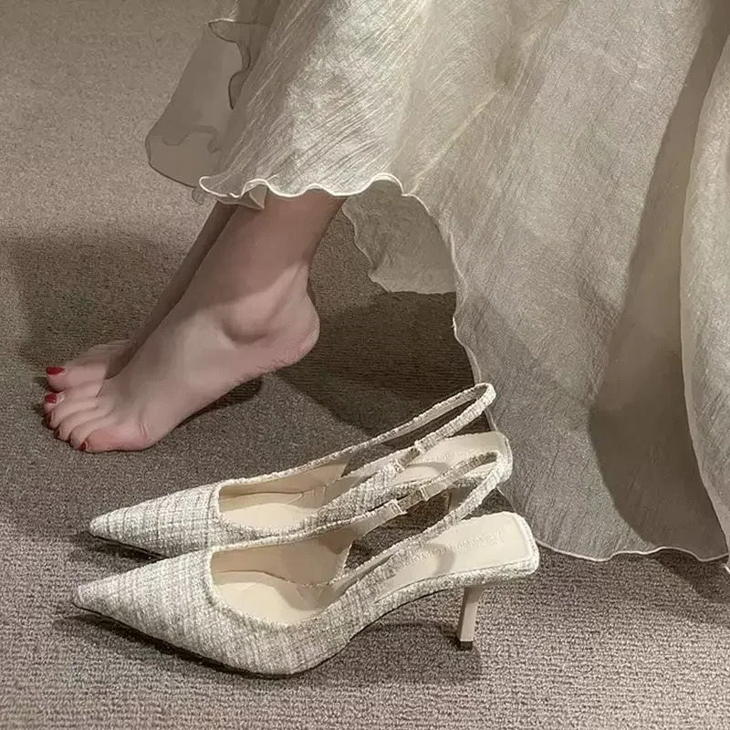 Women Shoes Brands - Modemerk ontwierp gebreide plateauhakken voor dames,