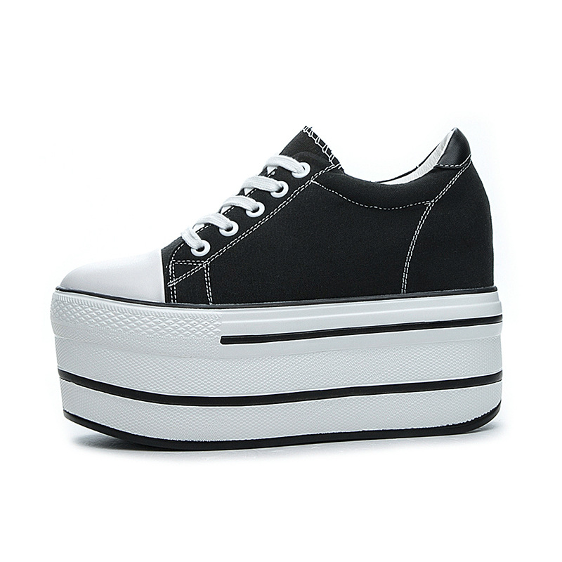 Platform Sneakers Chunky - NIEUWE Mode Canvas Schoenen Ademend Vrouwen