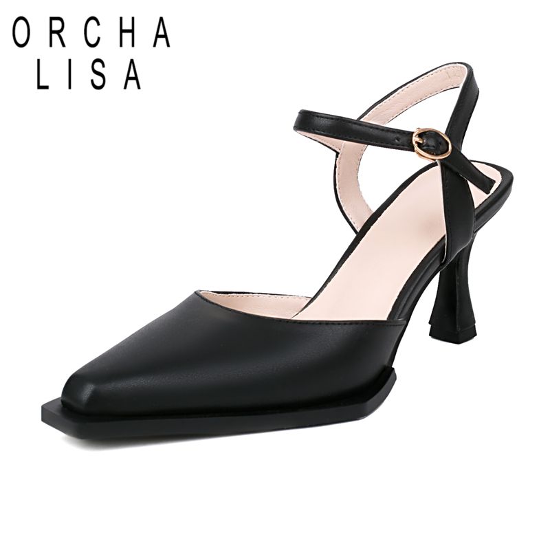 Women Shoes Brands - ORCHA LISA Gloednieuwe Vrouwen Sandalen Vierkante