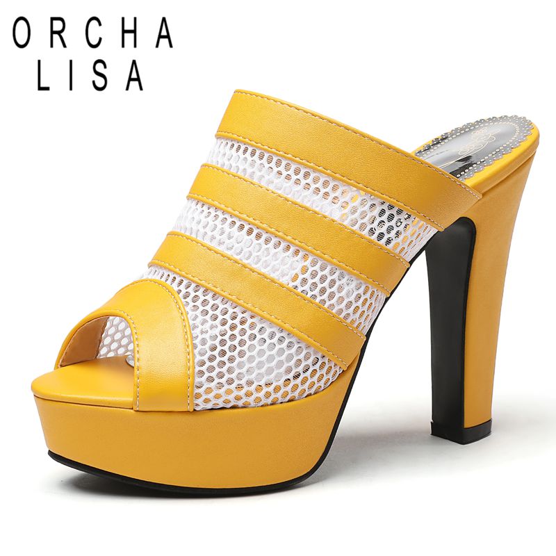 Women Shoes Brands - ORCHA LISA Merk Vrouwen Sandalen Hoge