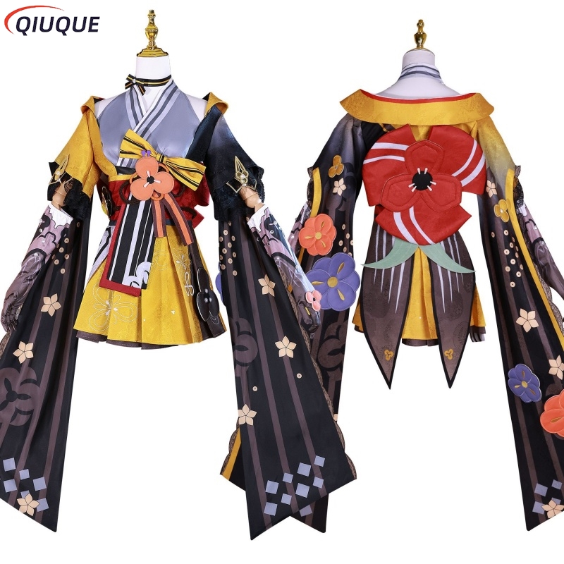 Women Shoes Japan - Chiori Cosplay Kostuum Pruiken Laarzen Schoenen