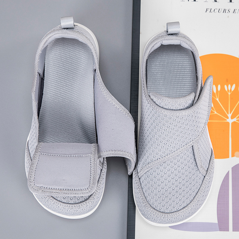 Women'S Shoes With Bunions - Open Schoenen voor Ouderen Verstelbare Diabetische