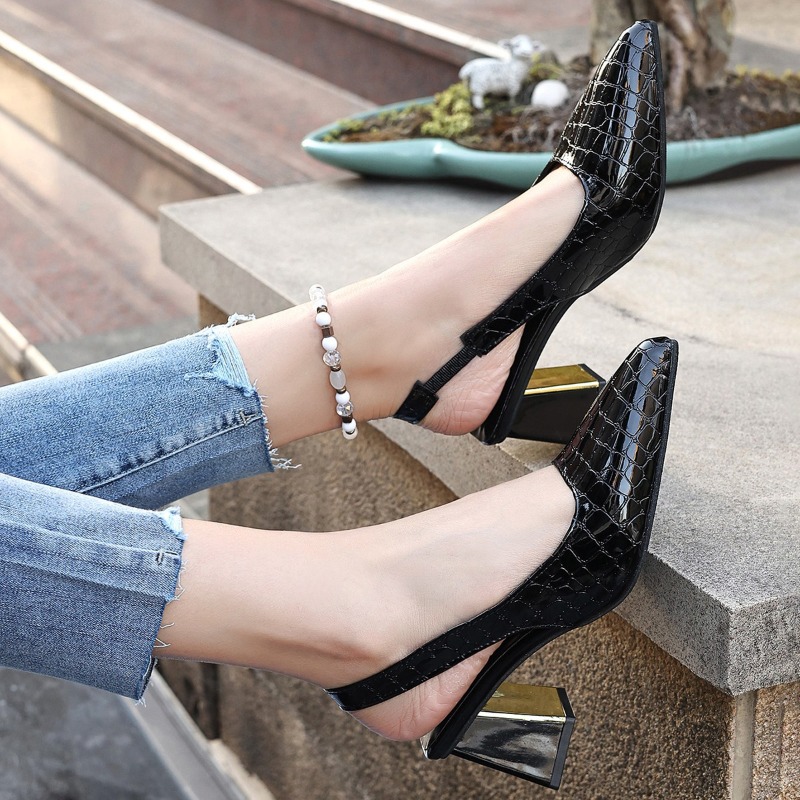 Zomer Hoge Hakken Sandalen Vro - Women'S Shoes Round Toe recensie en prijs