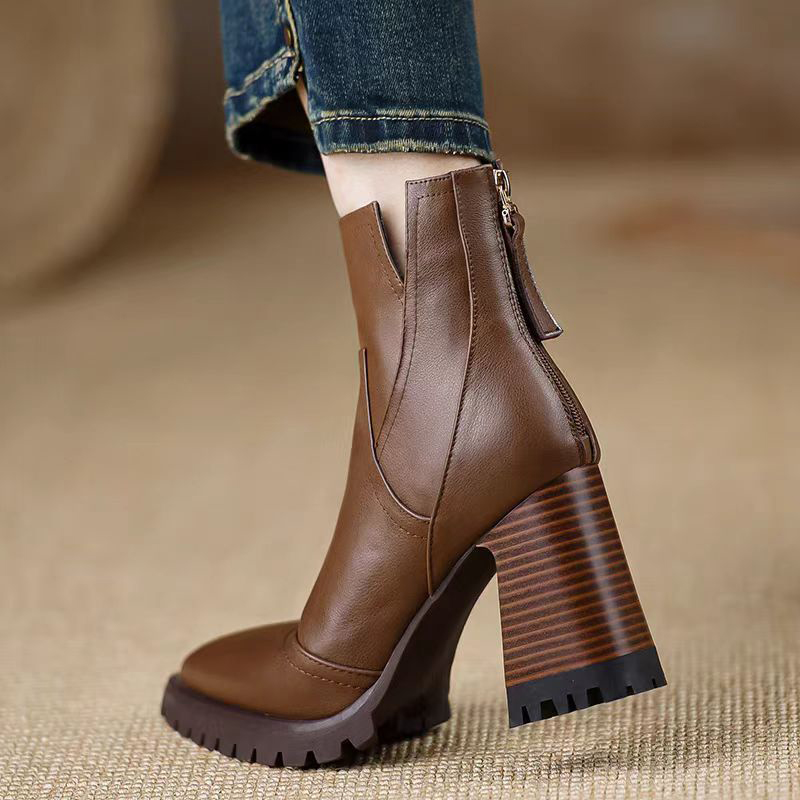 Oulylan Dikke Hoge hakken Vrou - Women Shoes Boots recensie en prijs