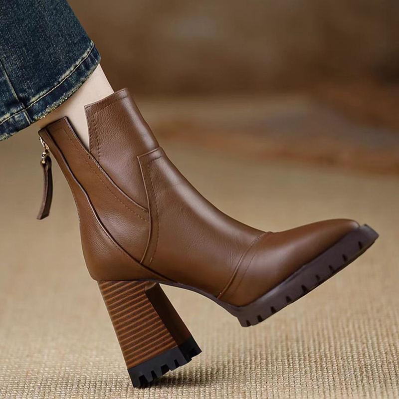 Oulylan Dikke Hoge hakken Vrou - Women Shoes Boots recensie en prijs