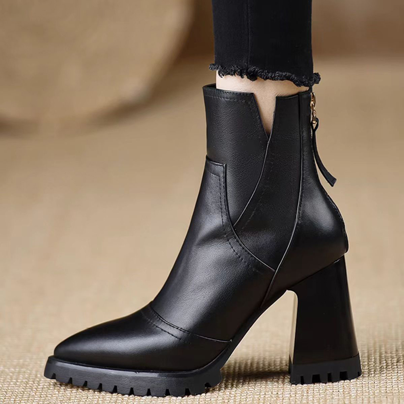 Oulylan Dikke Hoge hakken Vrou - Women Shoes Boots recensie en prijs
