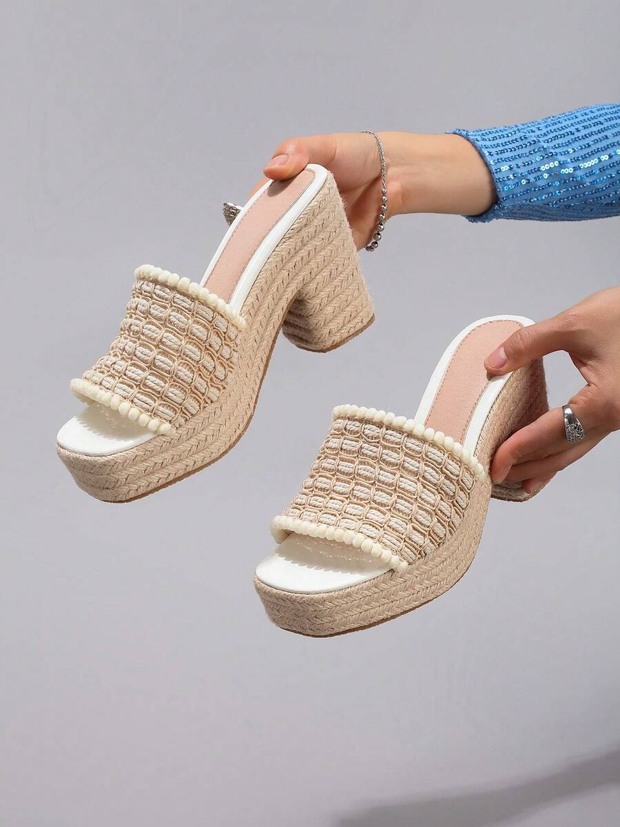 Damessandalen met touwplatform - Cork Wedge Sandal recensie en prijs