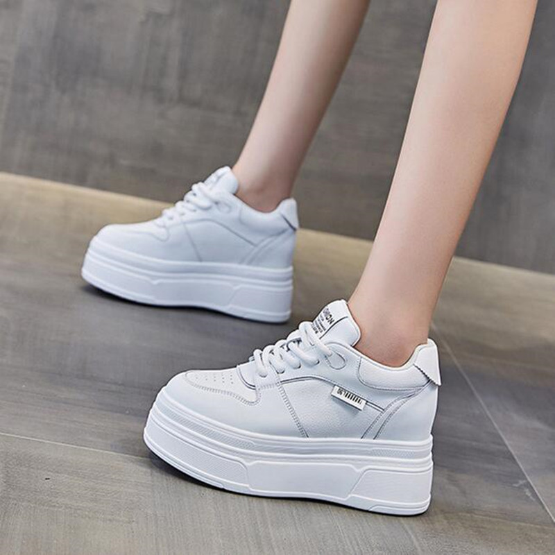 9 CM Echt Leer NIEUWE Merk Des - Platform Sneakers Chunky recensie en prijs