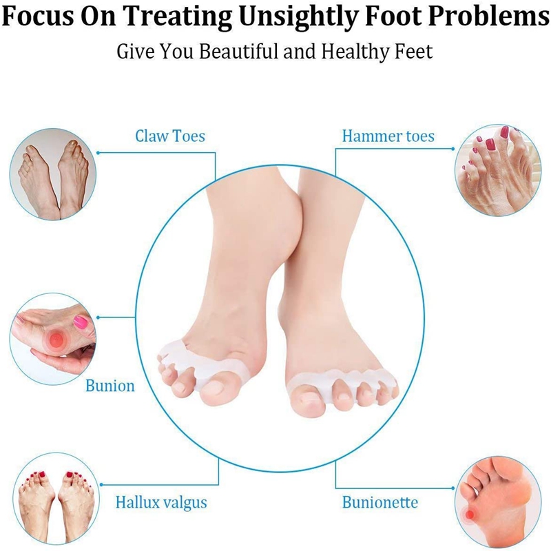 1 paar siliconen teenafscheide - Women'S Shoes With Bunions recensie en prijs
