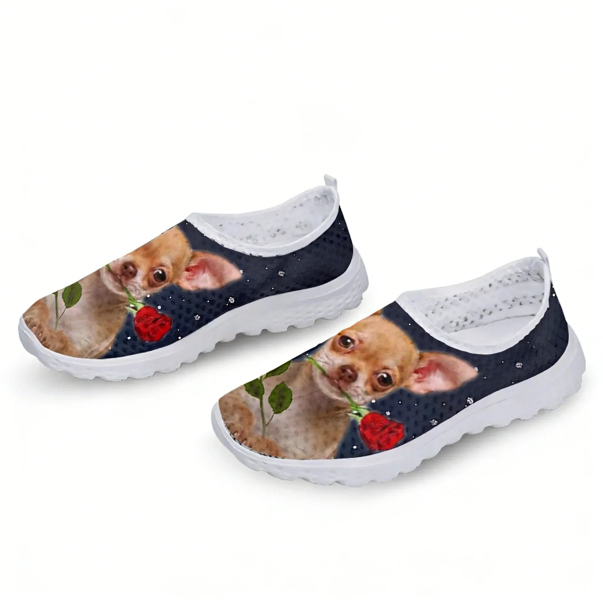 Chihuahua Rose Flower Design M - Women'S Shoes For Tennis recensie en prijs