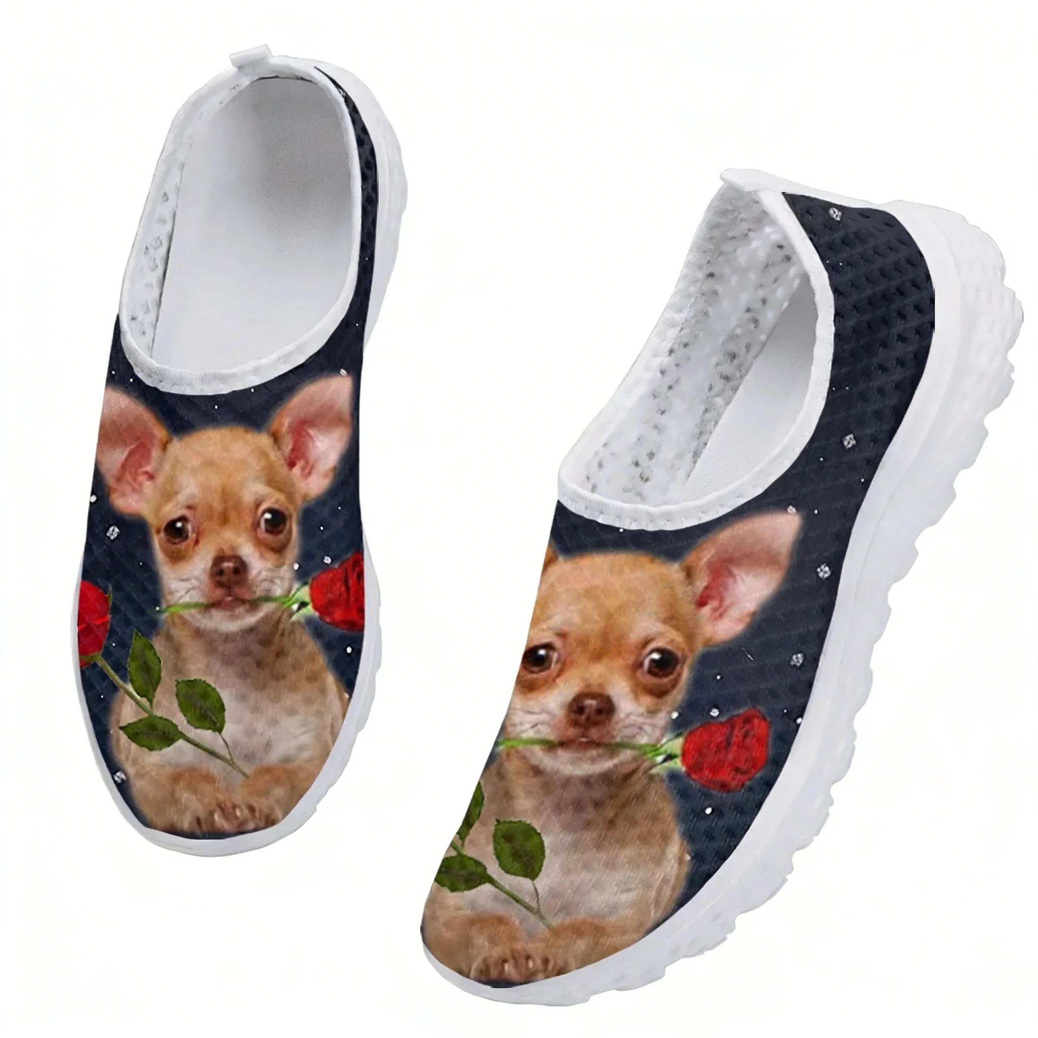 Chihuahua Rose Flower Design M - Women'S Shoes For Tennis recensie en prijs