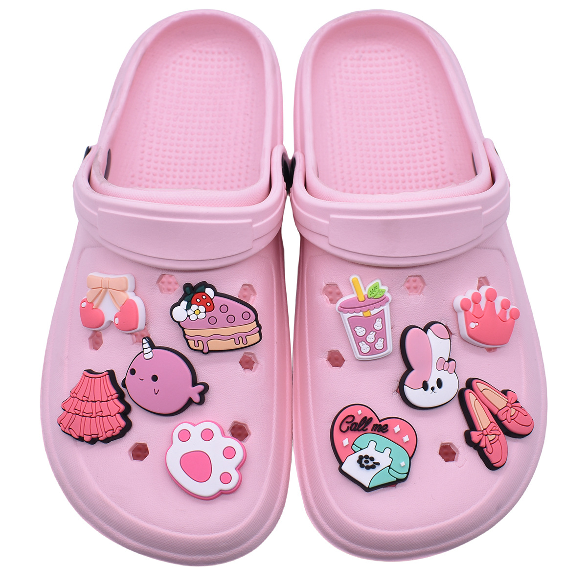 Cute Pink Shoe Charms Decorati - Women'S Shoes Crocs recensie en prijs