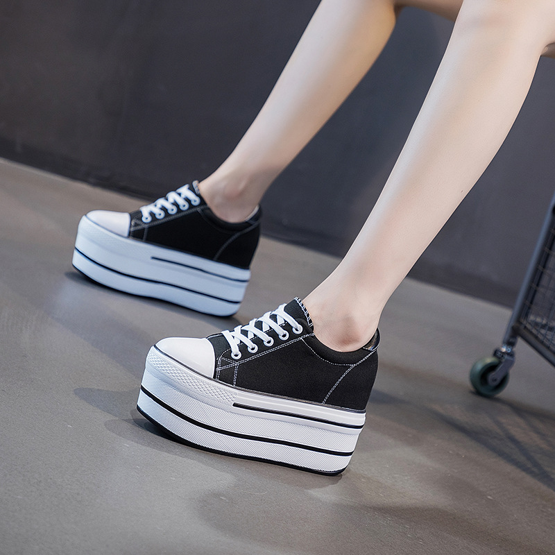 NIEUWE Mode Canvas Schoenen Ad - Platform Sneakers Chunky recensie en prijs