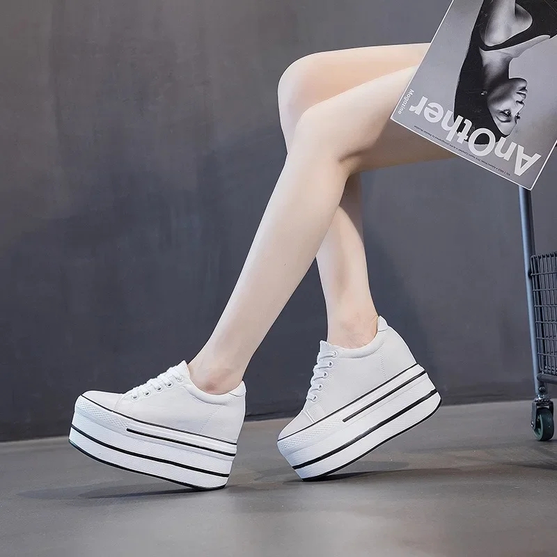 NIEUWE Mode Canvas Schoenen Ad - Platform Sneakers Chunky recensie en prijs