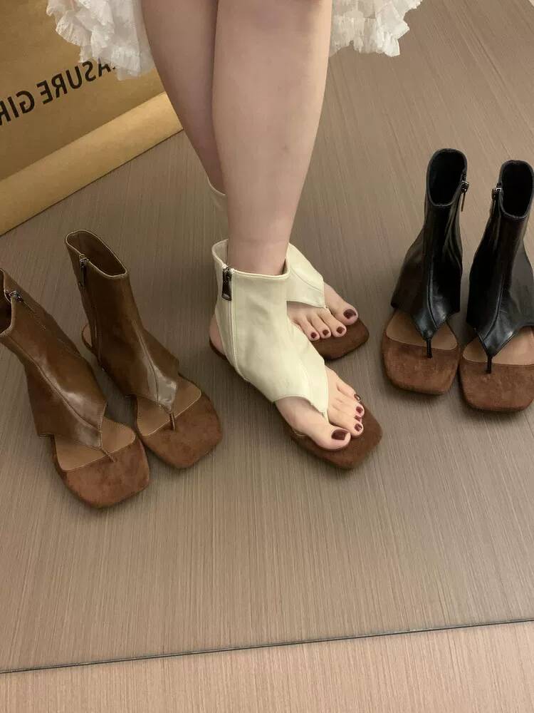2026 Franse Retro Bruine Korte - Women Shoes Boots recensie en prijs