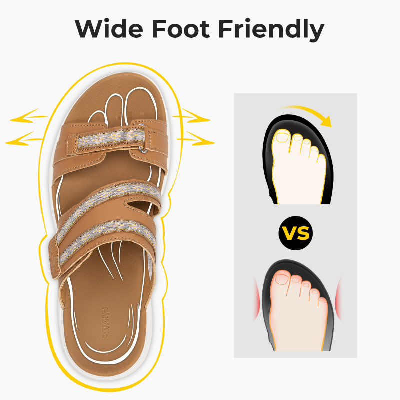 FitVille Damespantoffels Brede - Women'S Shoes With Bunions recensie en prijs