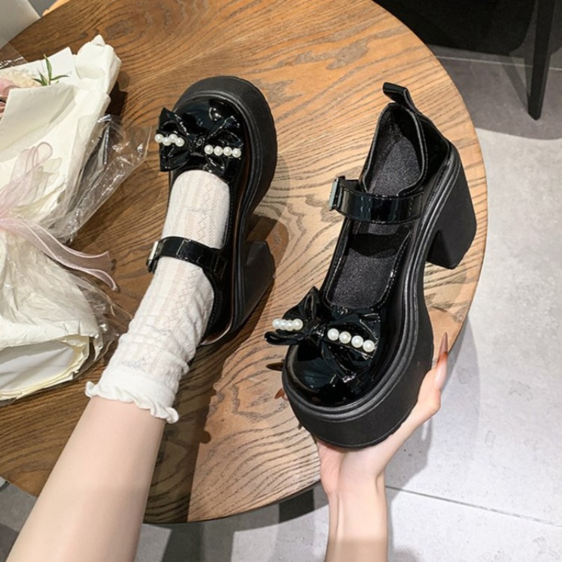 2026 Lolita Schoenen Zwarte Su - Women'S Shoes Round Toe recensie en prijs