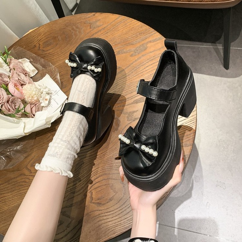 2026 Lolita Schoenen Zwarte Su - Women'S Shoes Round Toe recensie en prijs