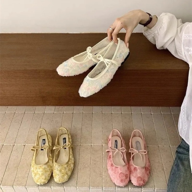 Zachte nieuwe Chinese rozen me - Women'S Shoes Round Toe recensie en prijs