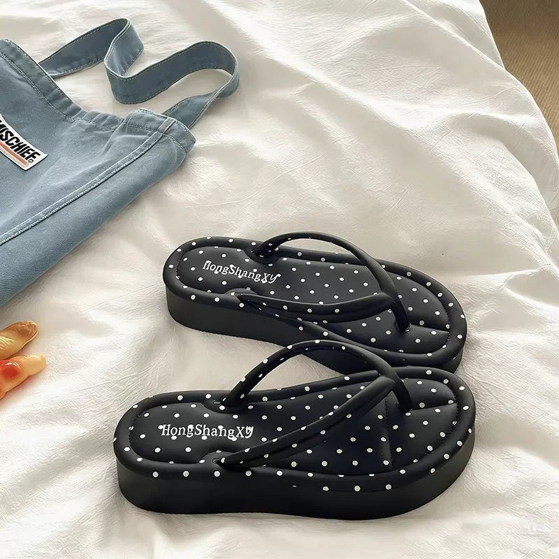 Modieuze Polka Dot Platform Sl - Cork Wedge Sandal recensie en prijs